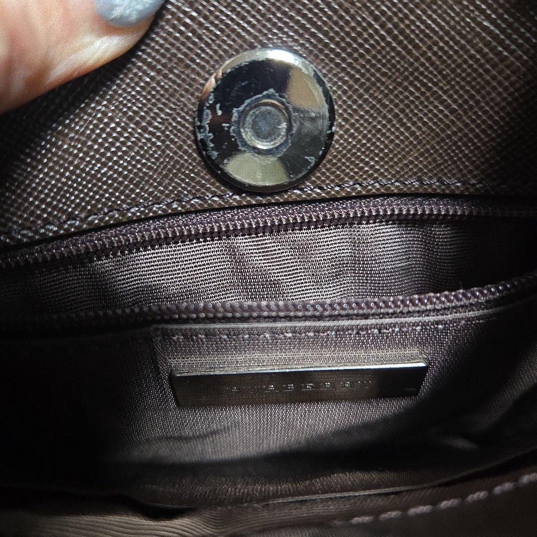 BURBERRY チェック柄ショルダーバッグ