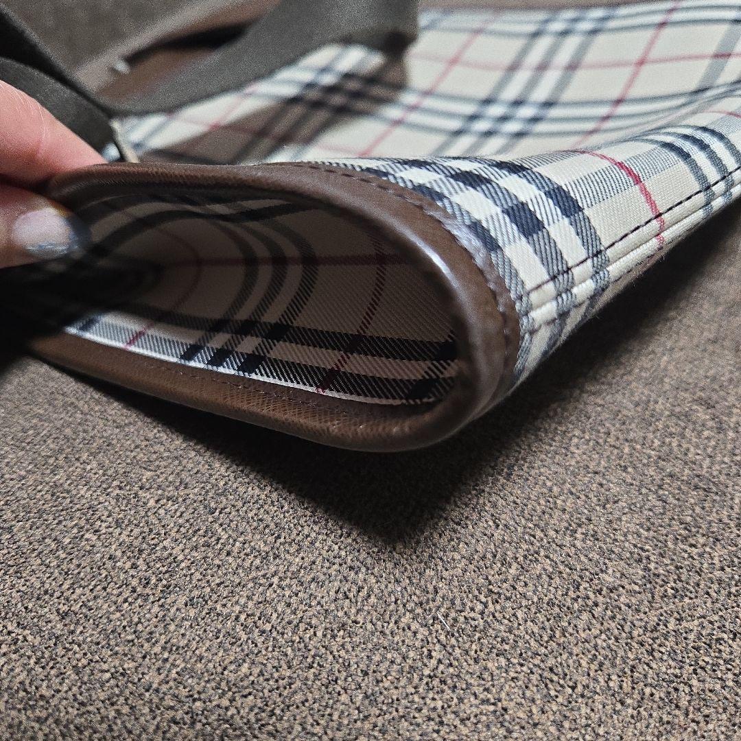 BURBERRY チェック柄ショルダーバッグ