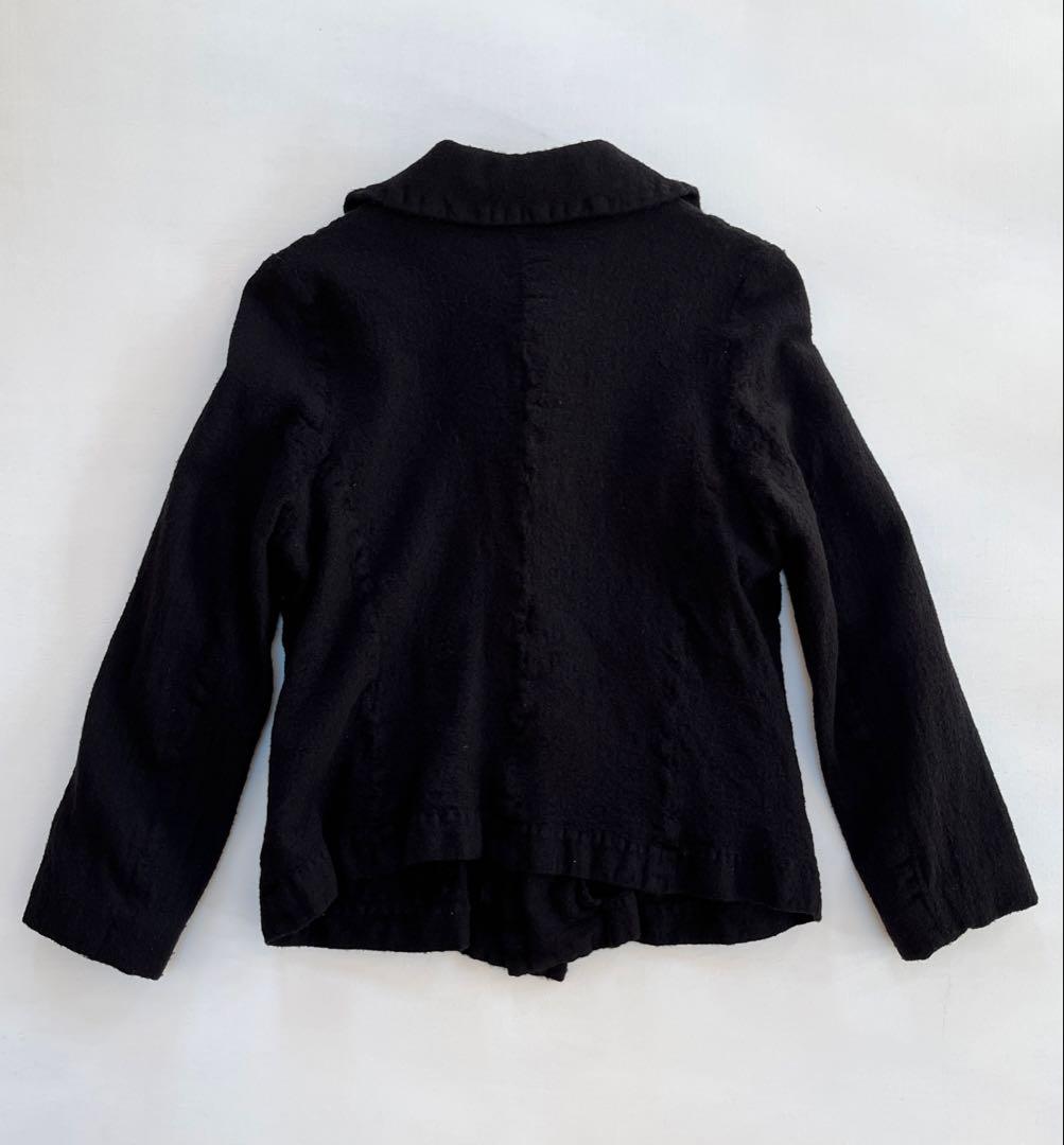 COMME des GARÇONS GIRL 縮絨 ウール ジャケット ブラウス