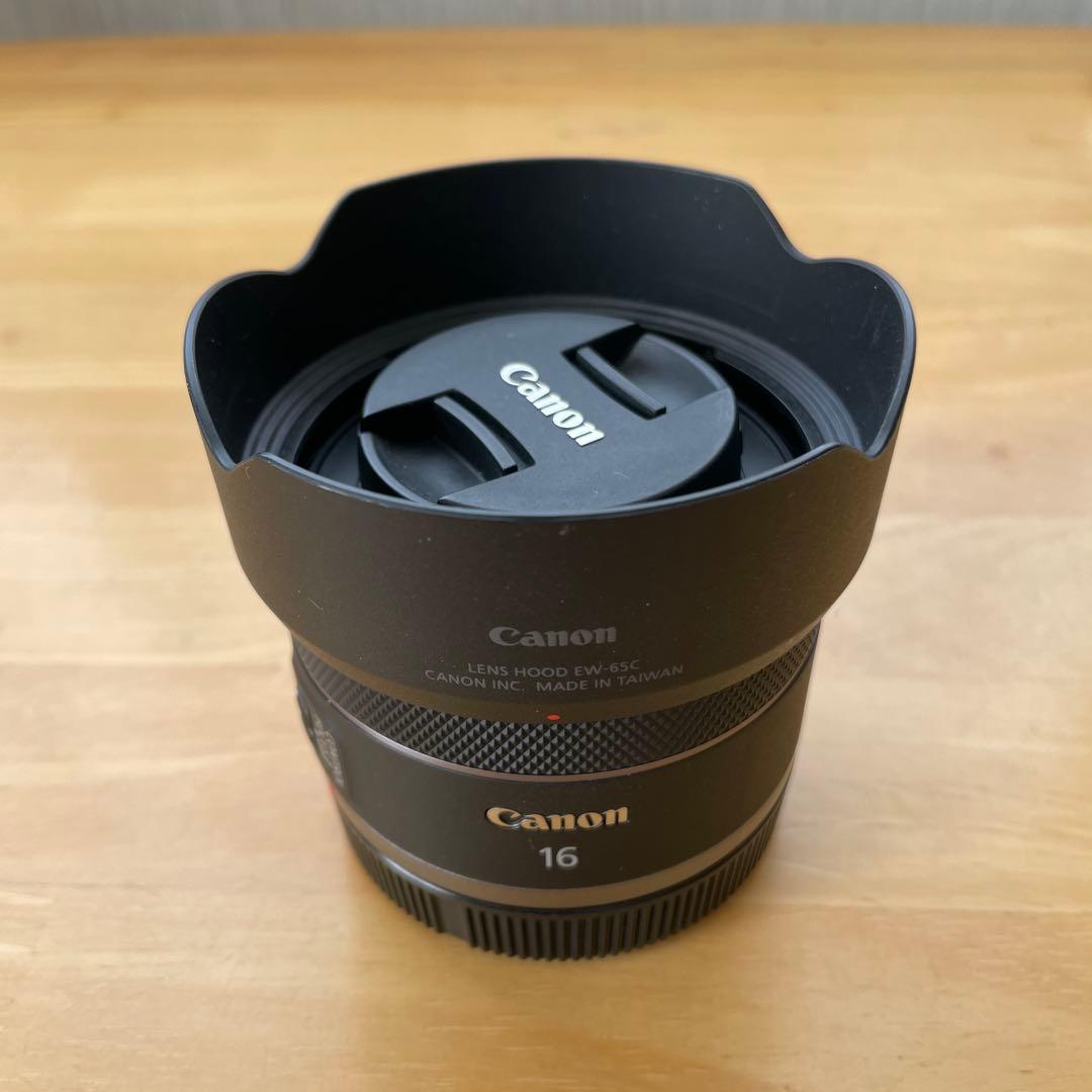 キヤノンRF16 mmF2.8 STMレンズ