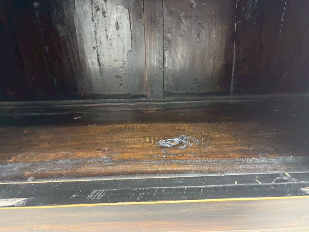 中国　香港家具　アンティークキャビネット