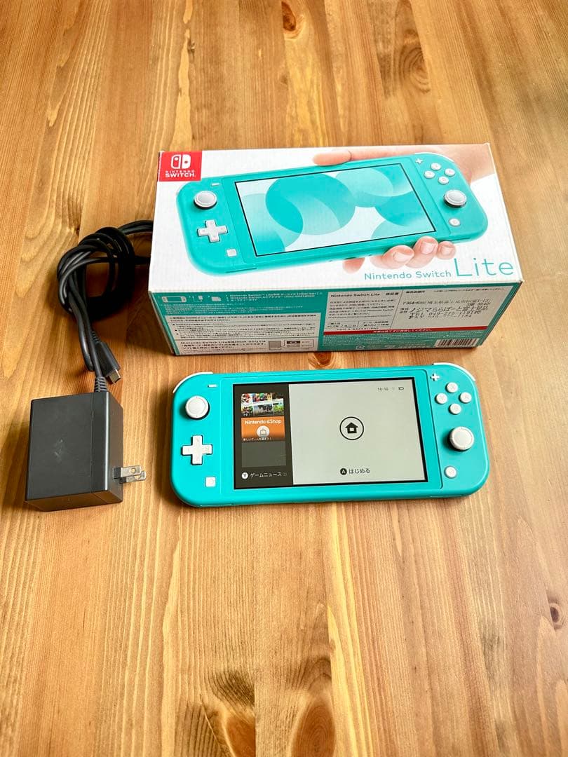 【箱付き美品】Nintendo Switch Liteターコイズ/動作確認済