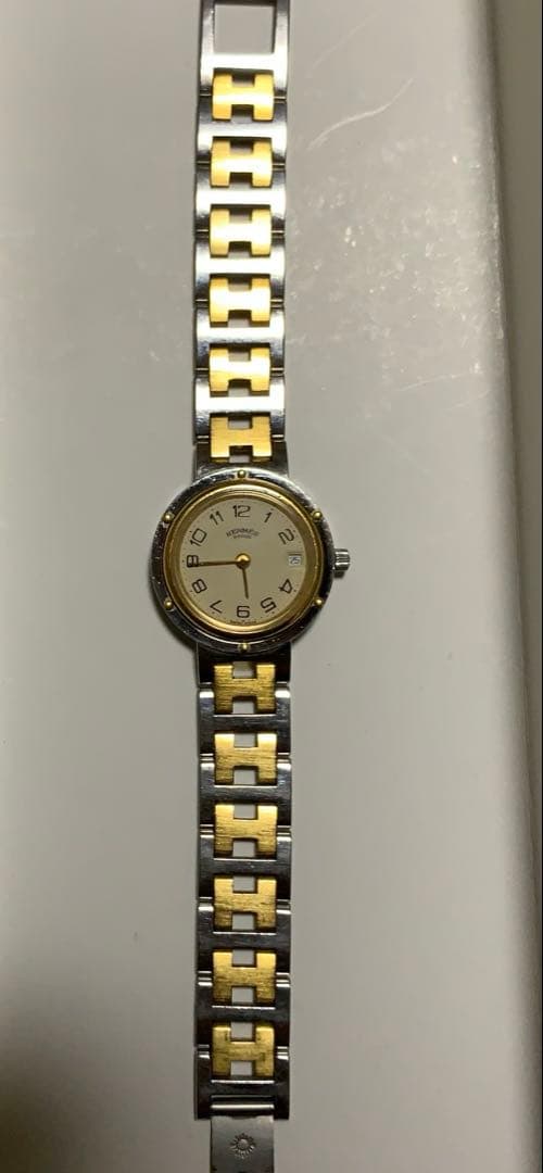 エルメス　クリッパー　コマ付