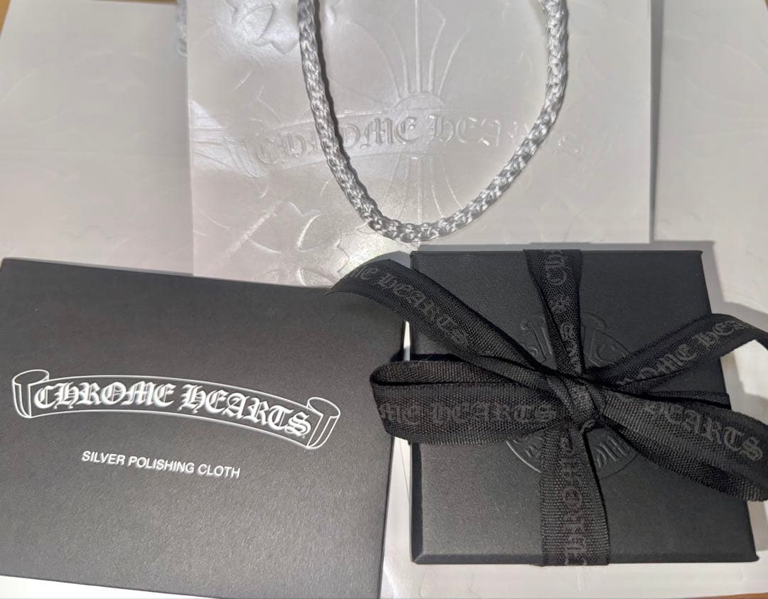 クロムハーツ ベビーファット ピアス 新品 インボイス原本 未使用