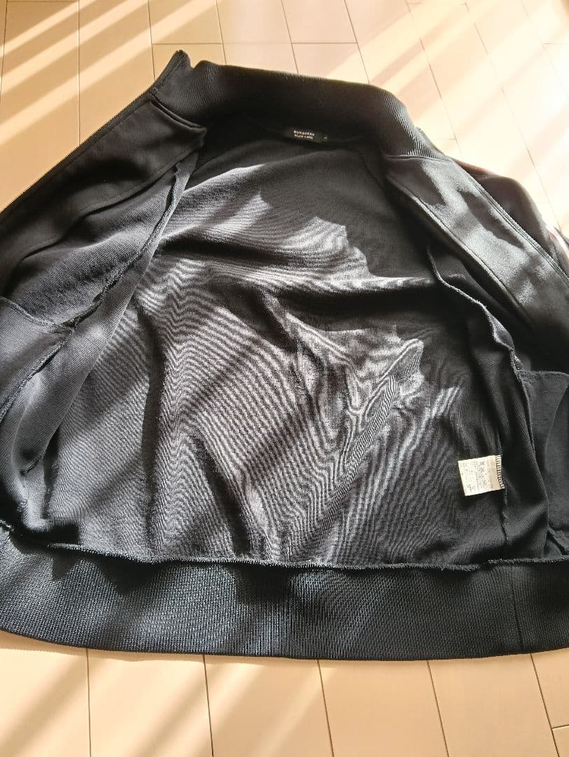 BURBERRY BLACK LABEL ジャージ　ブラック