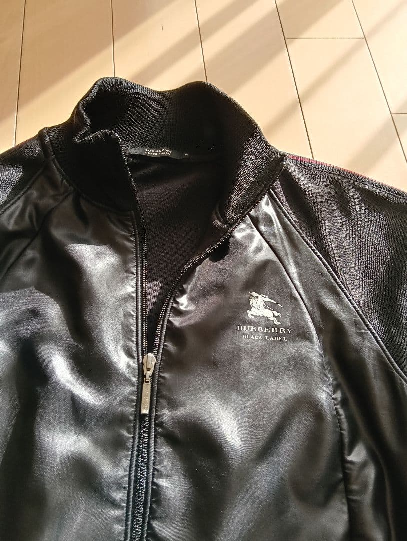 BURBERRY BLACK LABEL ジャージ　ブラック