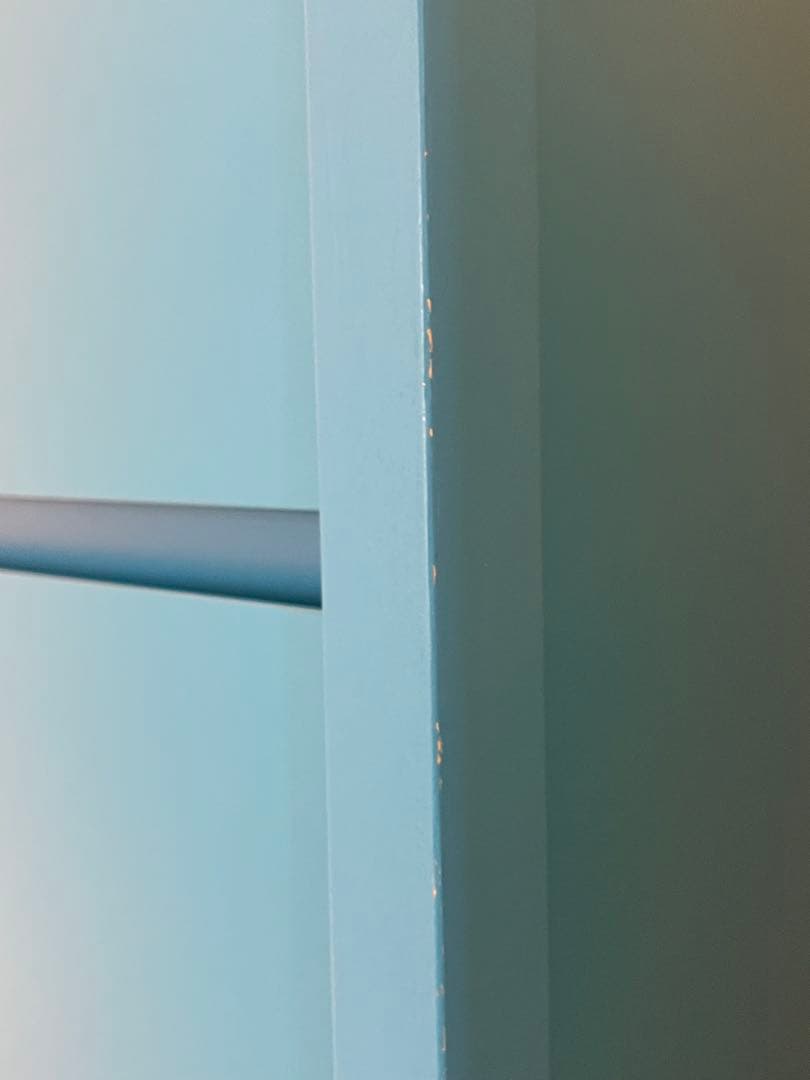 IKEA ノールドリ　NORDNI 木製チェスト　ブルー