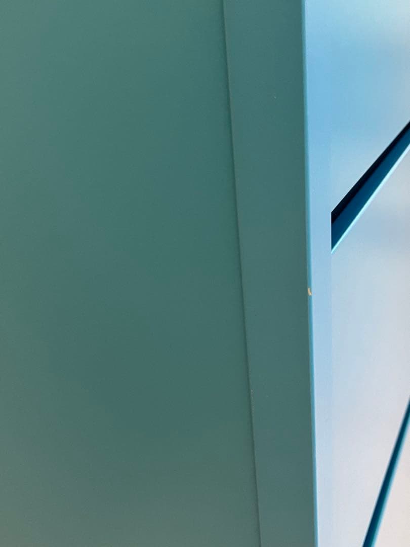 IKEA ノールドリ　NORDNI 木製チェスト　ブルー