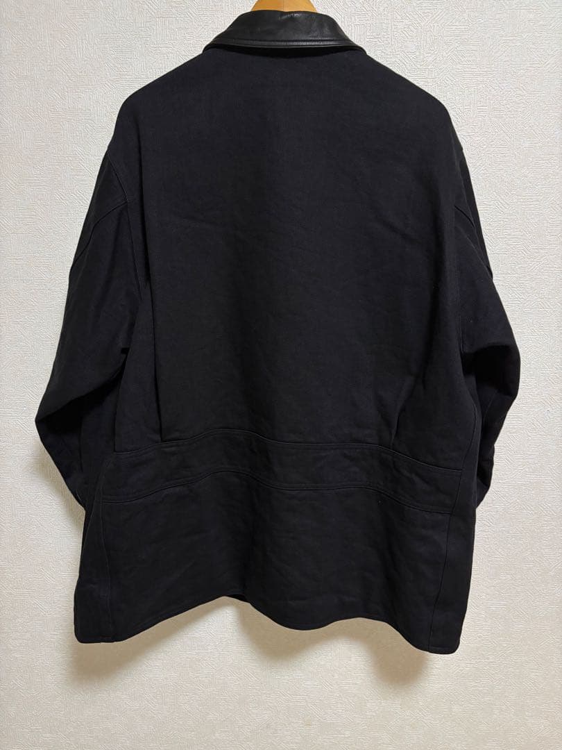 25AW COMOLI デニム　レザー　ワークジャケット　サイズ2