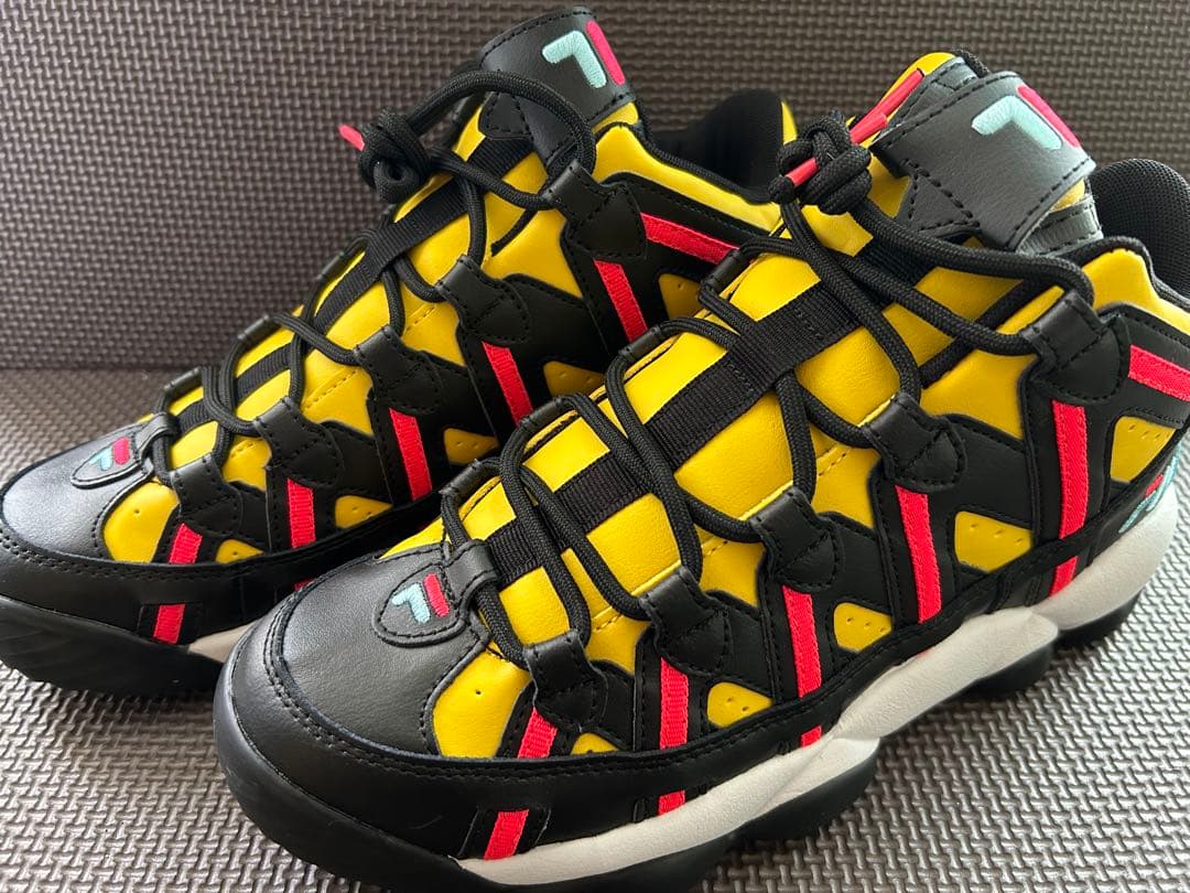 FILA バスケットボールシューズ イエロー/ブラック size：26.5