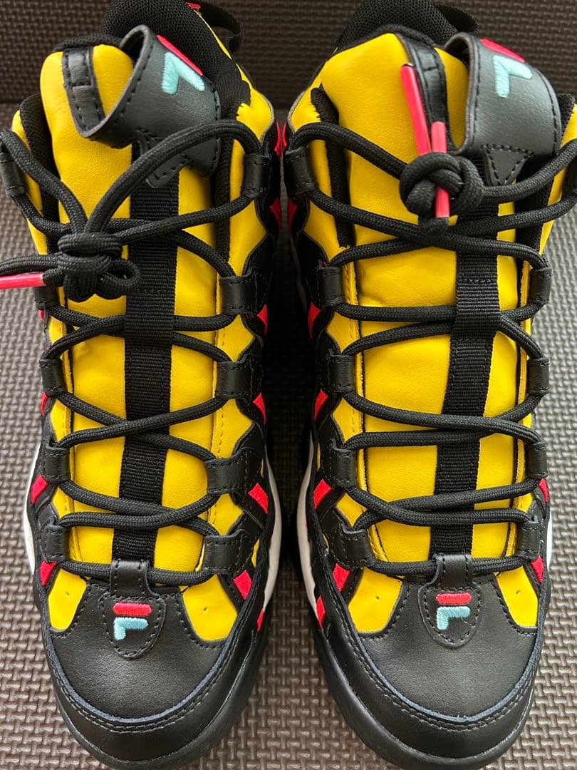 FILA バスケットボールシューズ イエロー/ブラック size：26.5