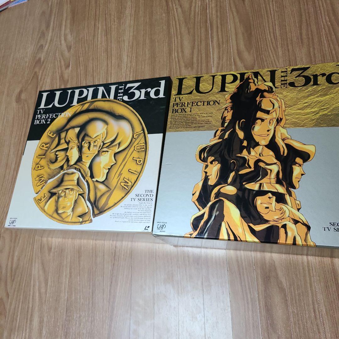超希少 ルパン三世 レーザーディスク LD BOX テレビシリーズ第１期～第３期