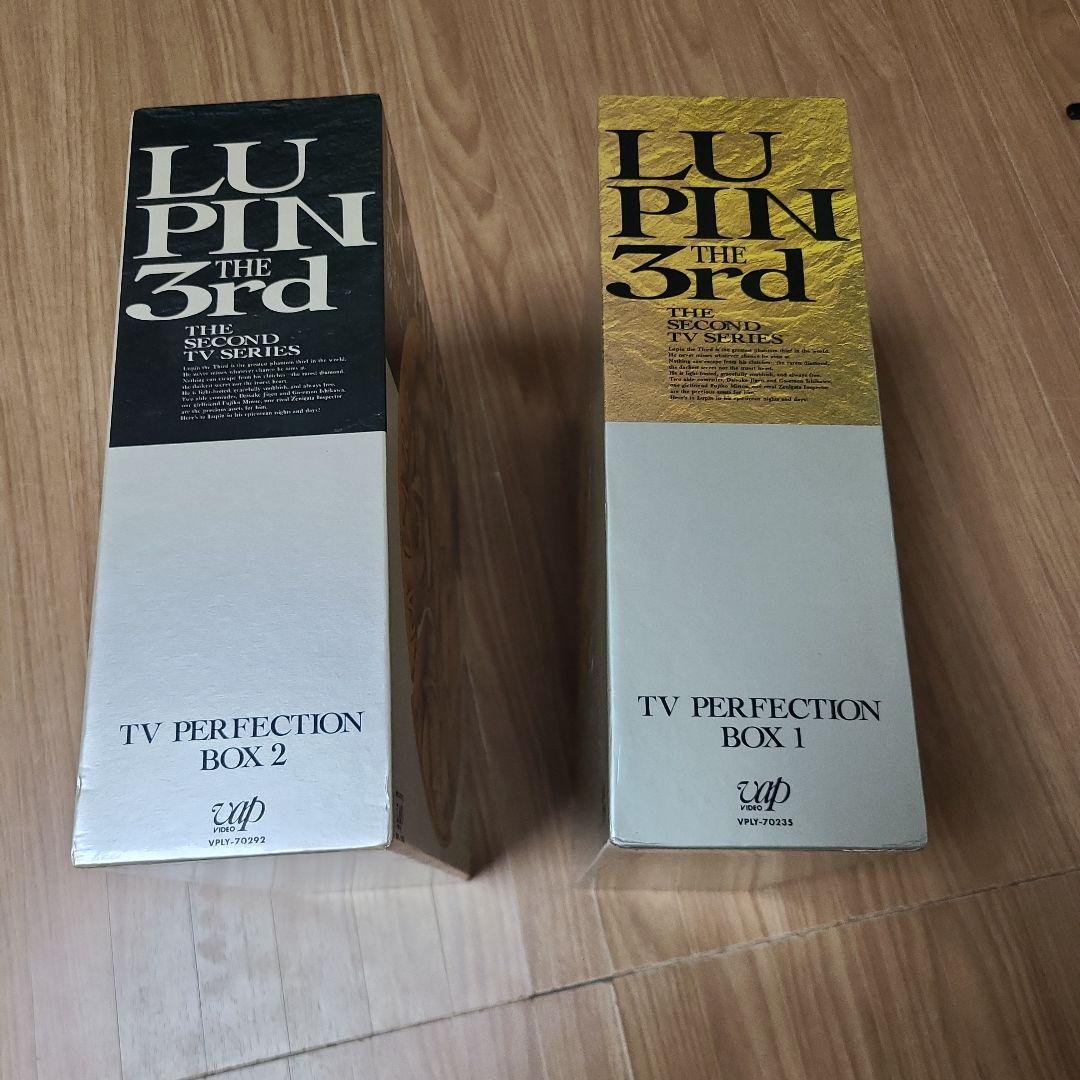 超希少 ルパン三世 レーザーディスク LD BOX テレビシリーズ第１期～第３期