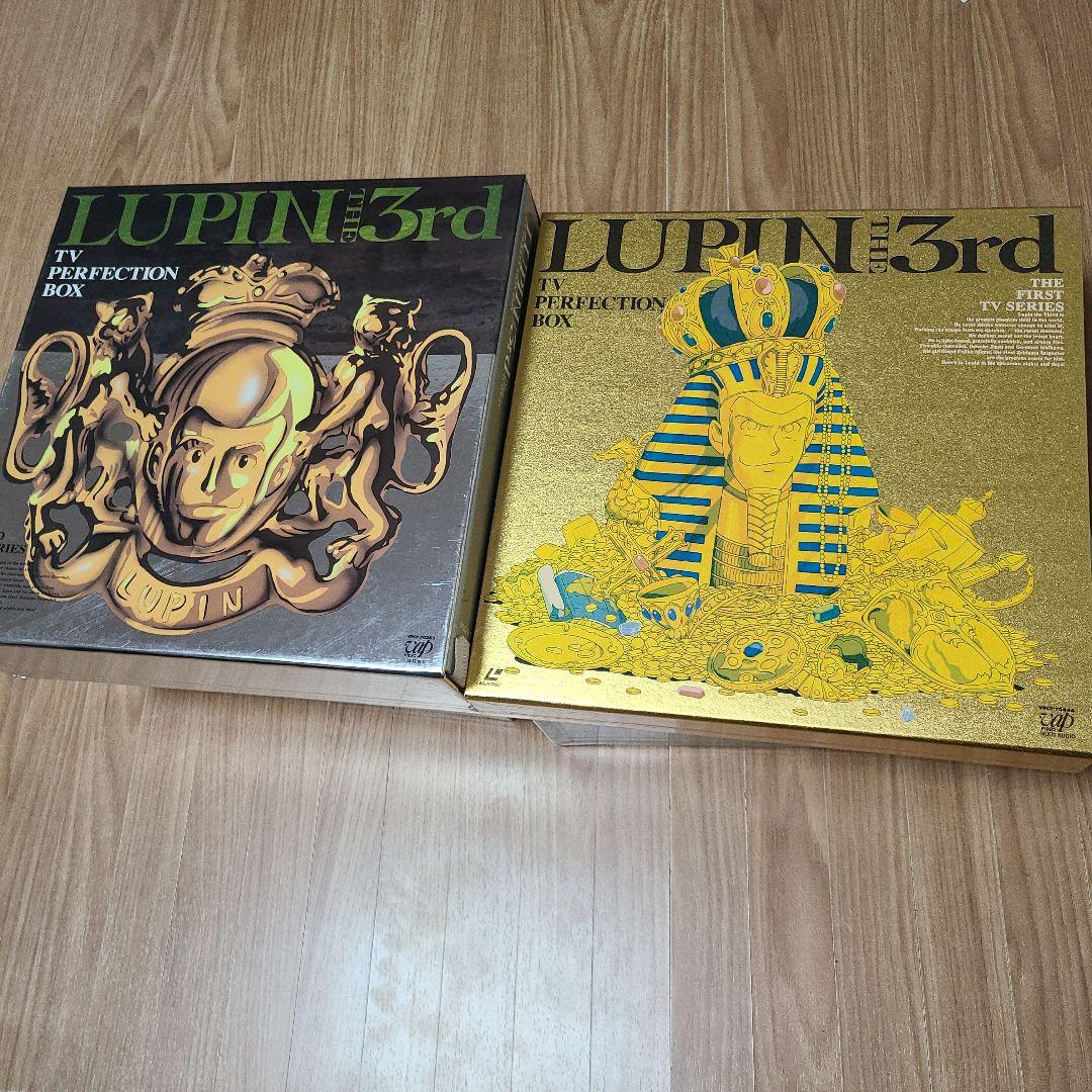 超希少 ルパン三世 レーザーディスク LD BOX テレビシリーズ第１期～第３期