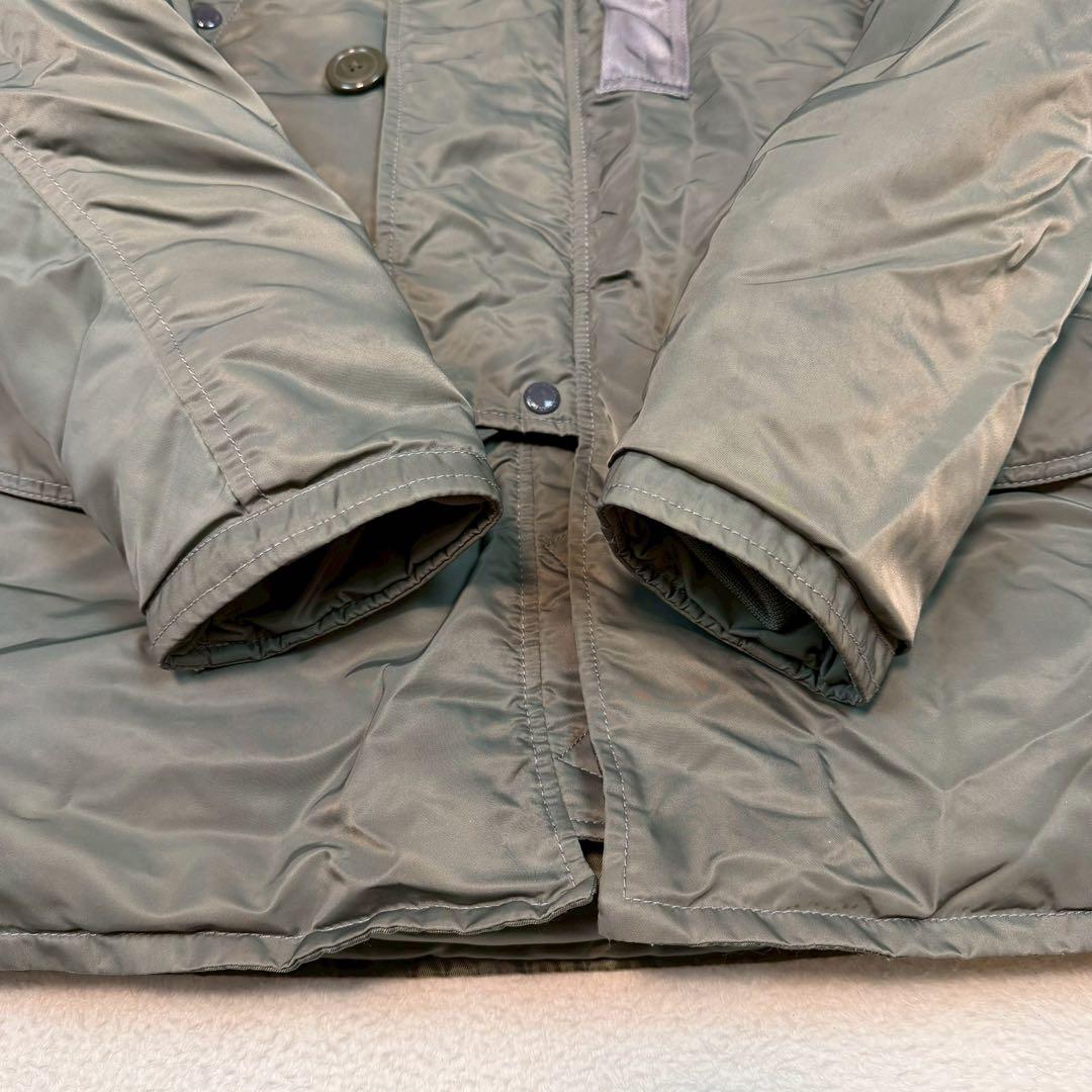 BEAMS+ N-3B フライトジャケット ダウンジャケット カーキ