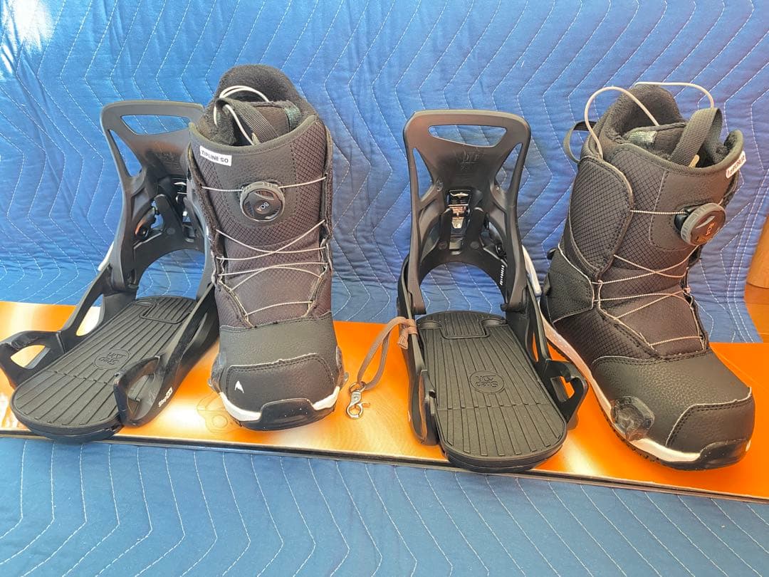 Burton StepOn キッズ ブーツ22とバインLボード118フルセット