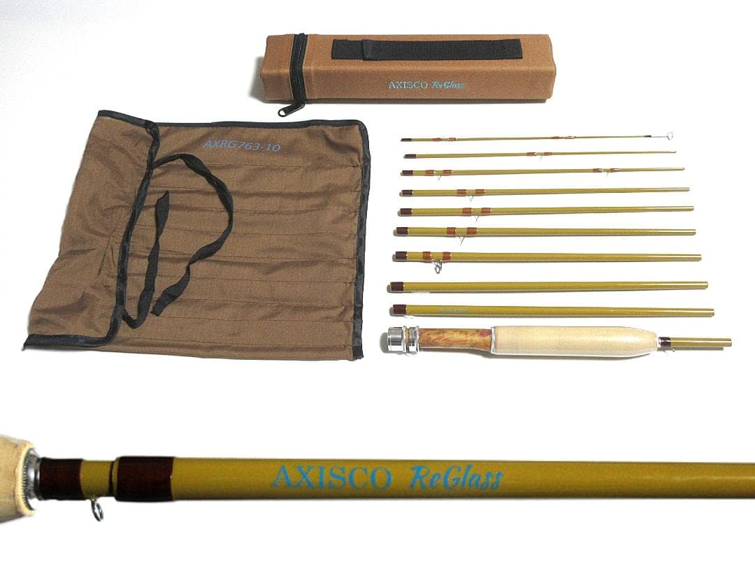 フライロッド アキスコ アングル リグラス 3wt 7ft 6in 10pc
