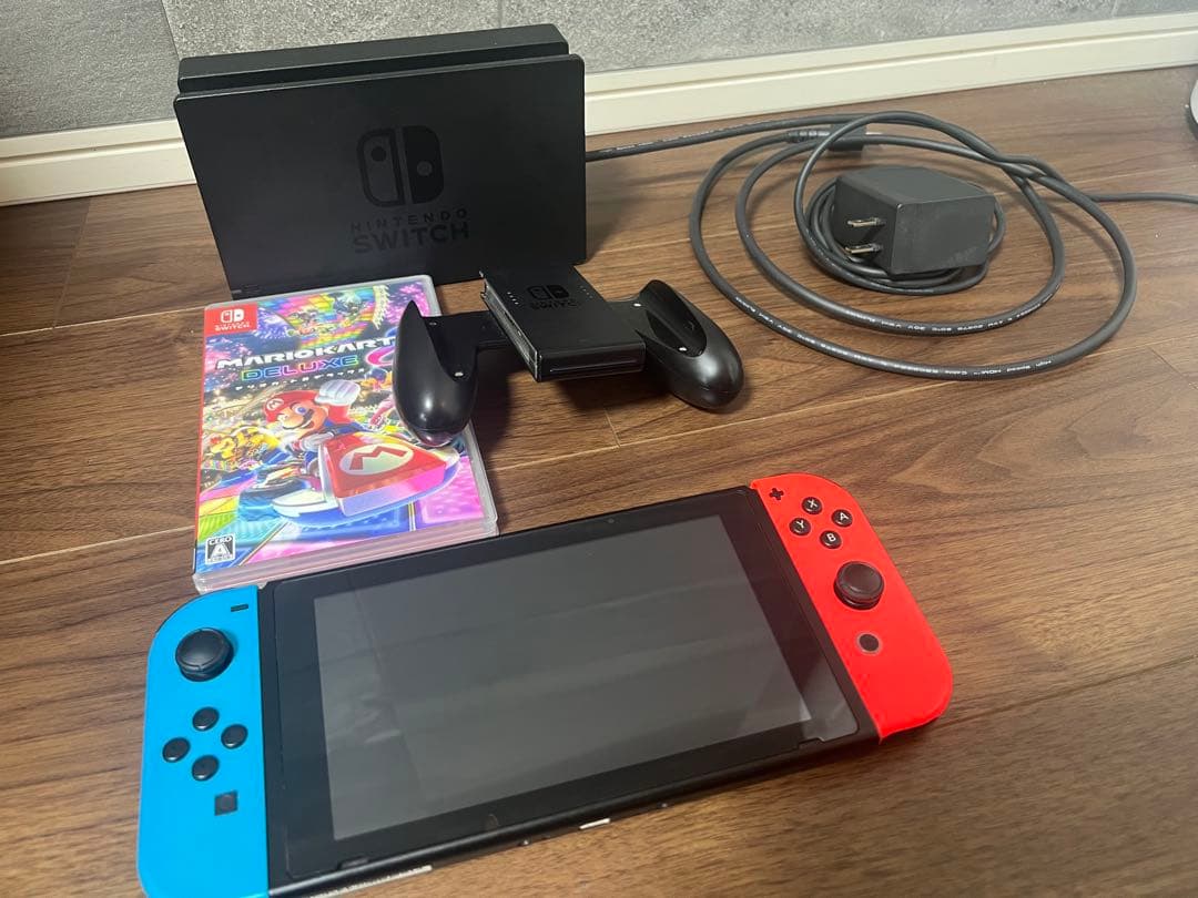 Nintendo Switch 本体 （バッテリー改善版）＋マリオカート8DX
