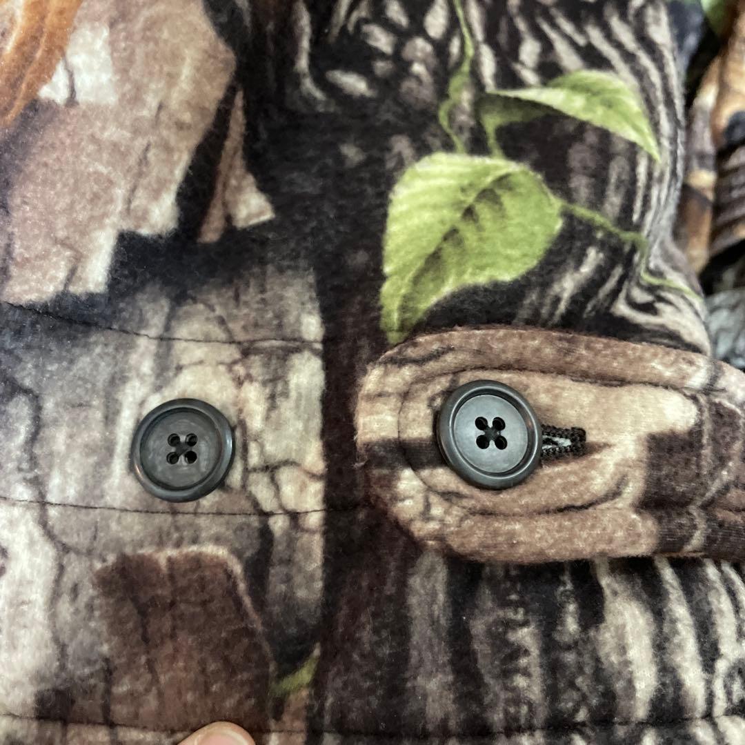 限界まで下げました。初期MAD HECTIC木の葉迷彩ダッフルコートＸＬ