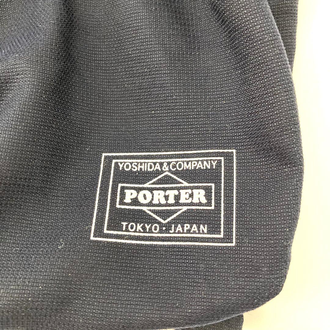【極美品】 PORTER ポーター バガー エコバッグ ネイビー CVS 完売品