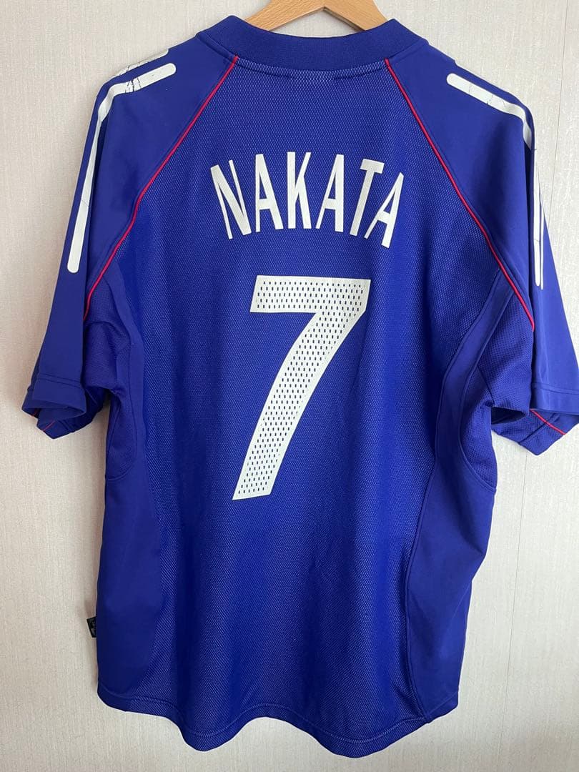 adidas 日本代表　中田英寿　2002 W杯ワールドカップ ユニフォーム　O