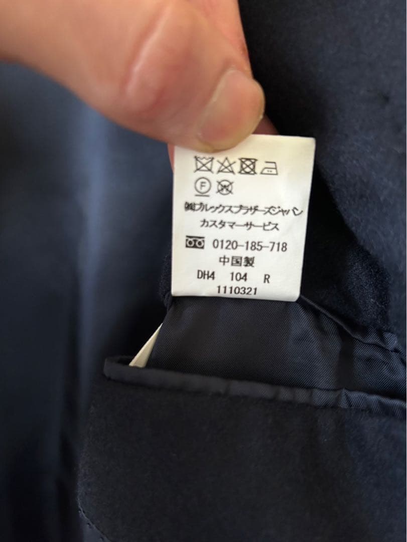 ［美品][素材良］ブルックスブラザーズ　チェスターフィールドコートラルフローレン