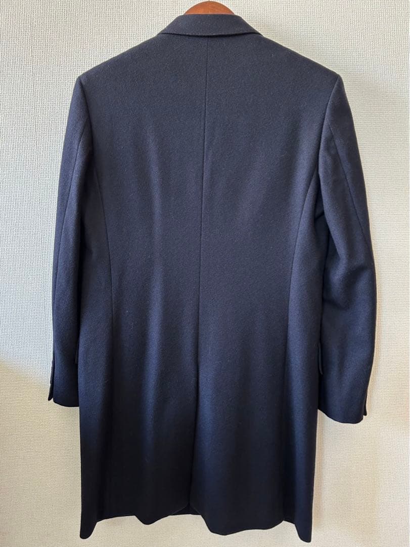 ［美品][素材良］ブルックスブラザーズ　チェスターフィールドコートラルフローレン