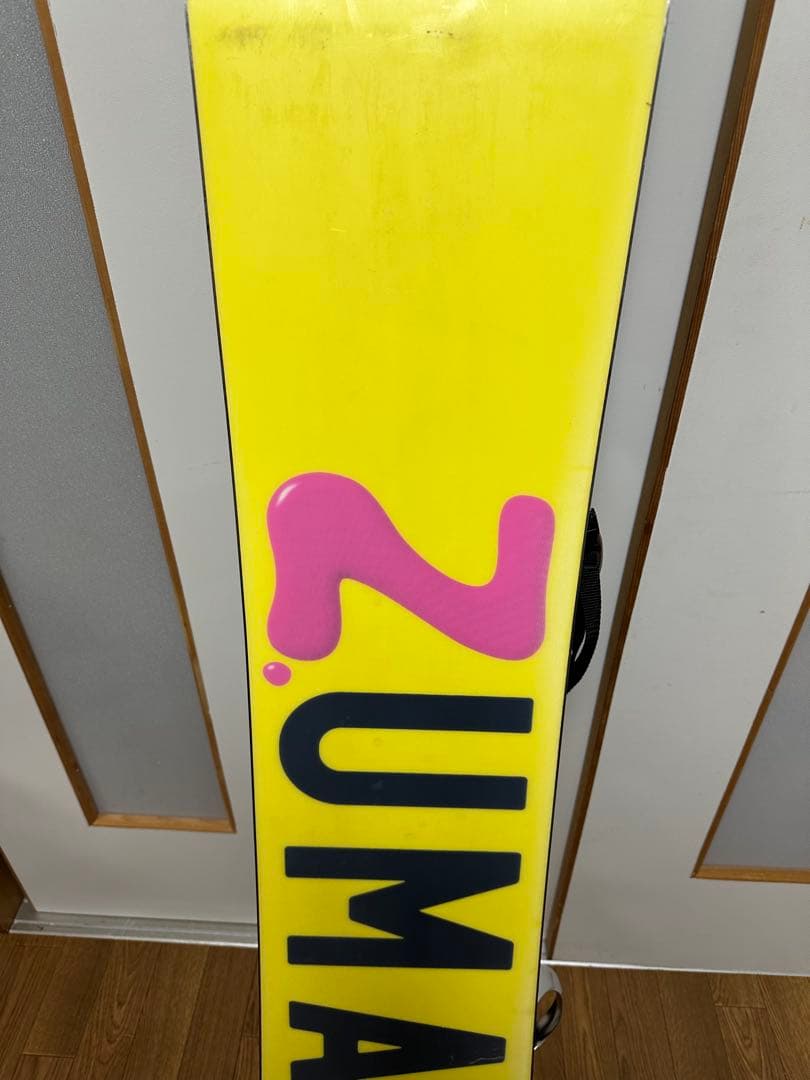美品ツマ ZUMA LAVA 143cm スノーボード ビンディングセット