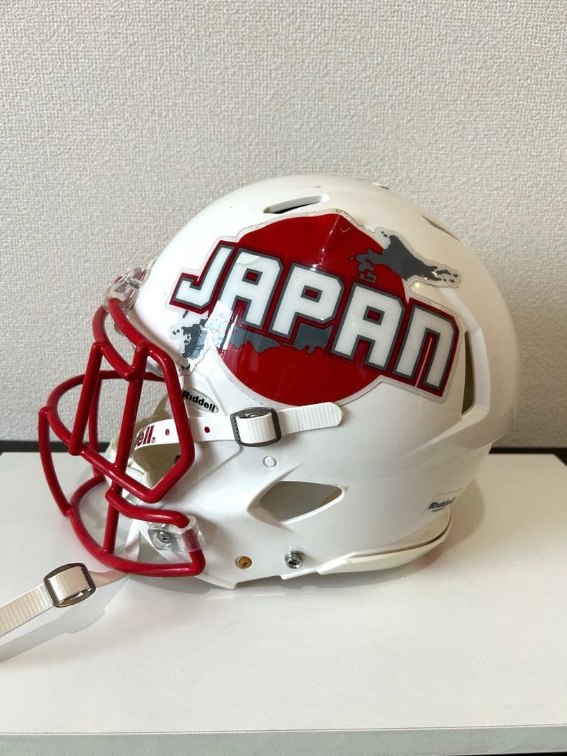 アメリカンフットボール　日本代表ヘルメット　riddell