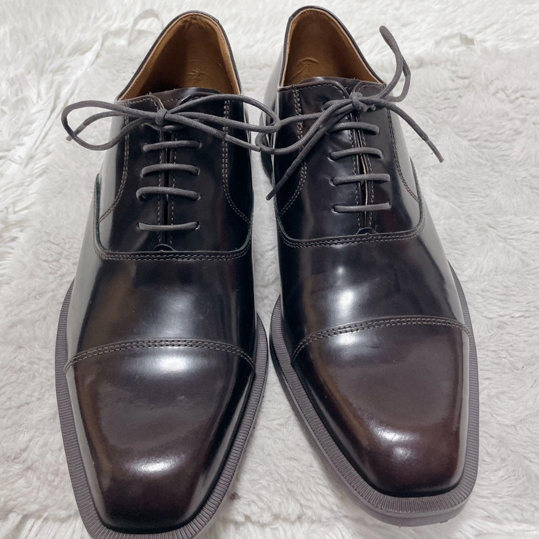 新品　リーガル Ｌ＆H ビジネスシューズ　ダークブラウン　リアルレザー　革靴