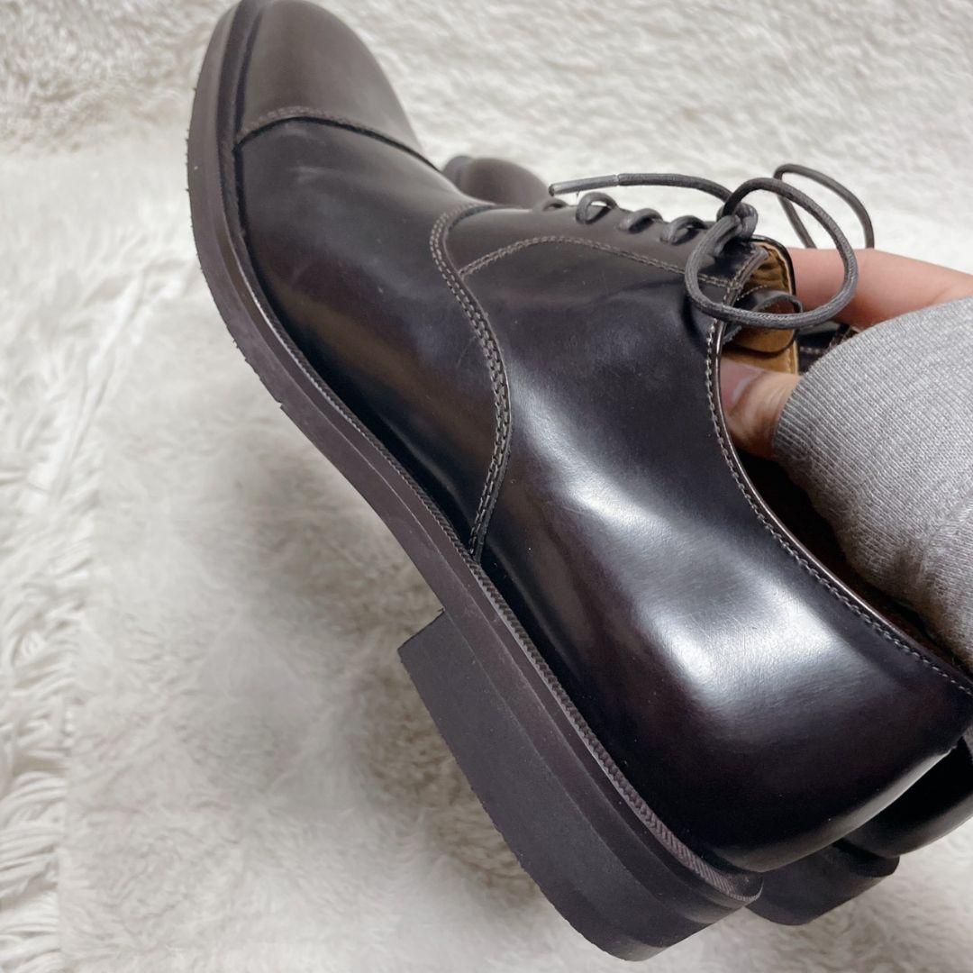 新品　リーガル Ｌ＆H ビジネスシューズ　ダークブラウン　リアルレザー　革靴
