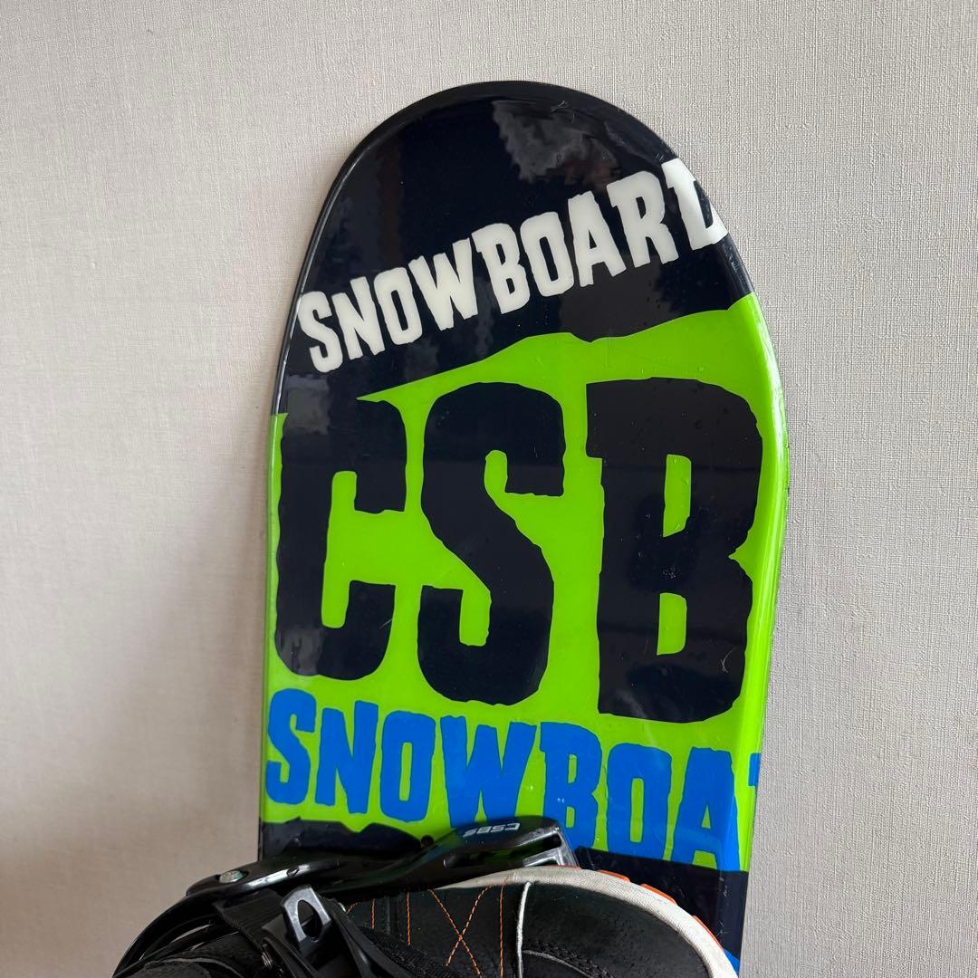 CSB 120cm スノーボード & SALOMON 22cm ブーツ セット