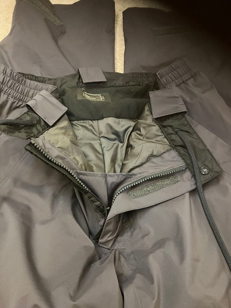 シマノ 防寒服アウター RB-04PUウォームレインパンツのみ/XL/チャコール