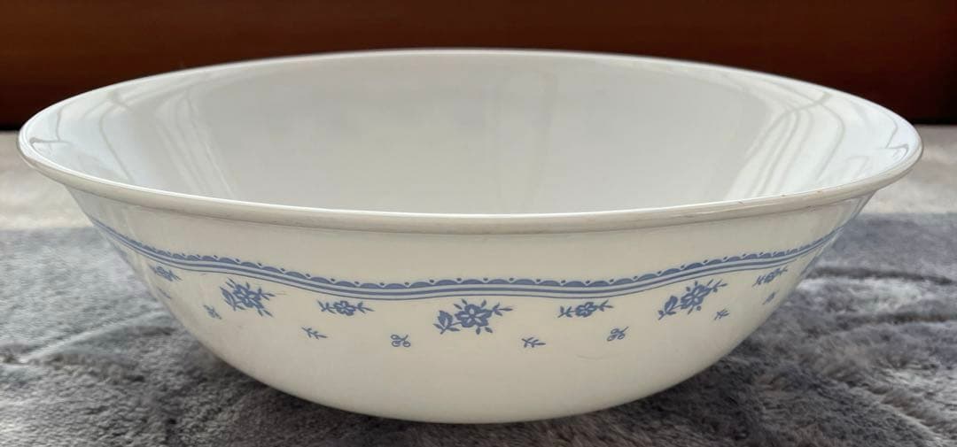 コレール　青い花模様の皿とボウルセット１５枚