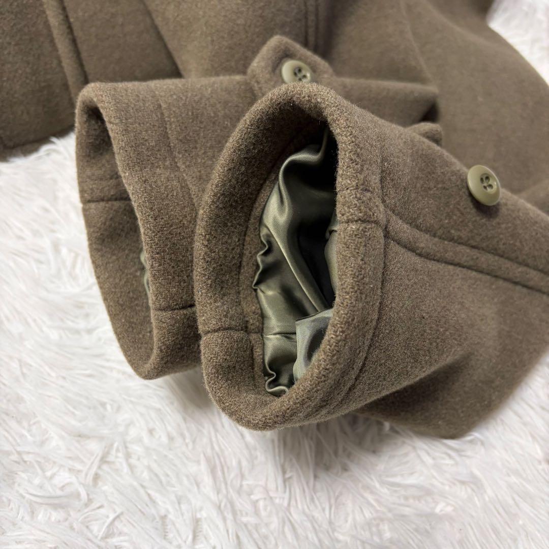 【極美品】RHC Ron Herman カーキ ウールダッフルコート M