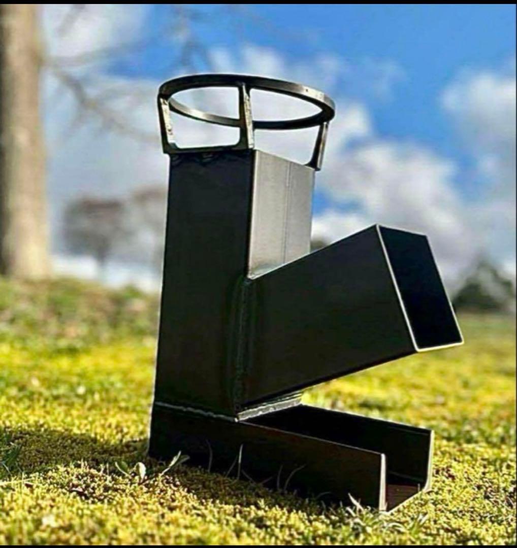 ロケットストーブ　薪ストーブ　コンロ