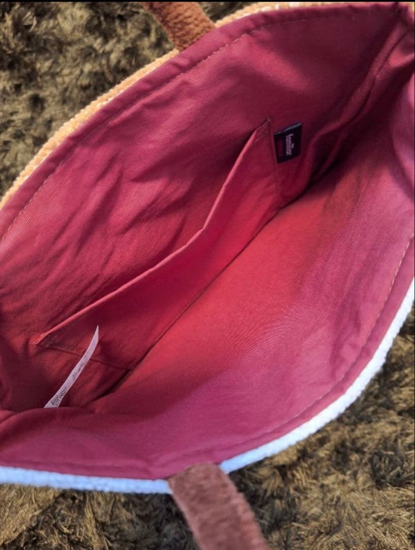 ファミリア　シェニール織　トートバッグ