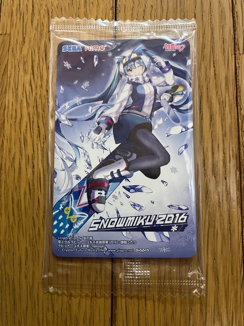 初音ミク  MIKU 2016 aimeカード 新品未開封