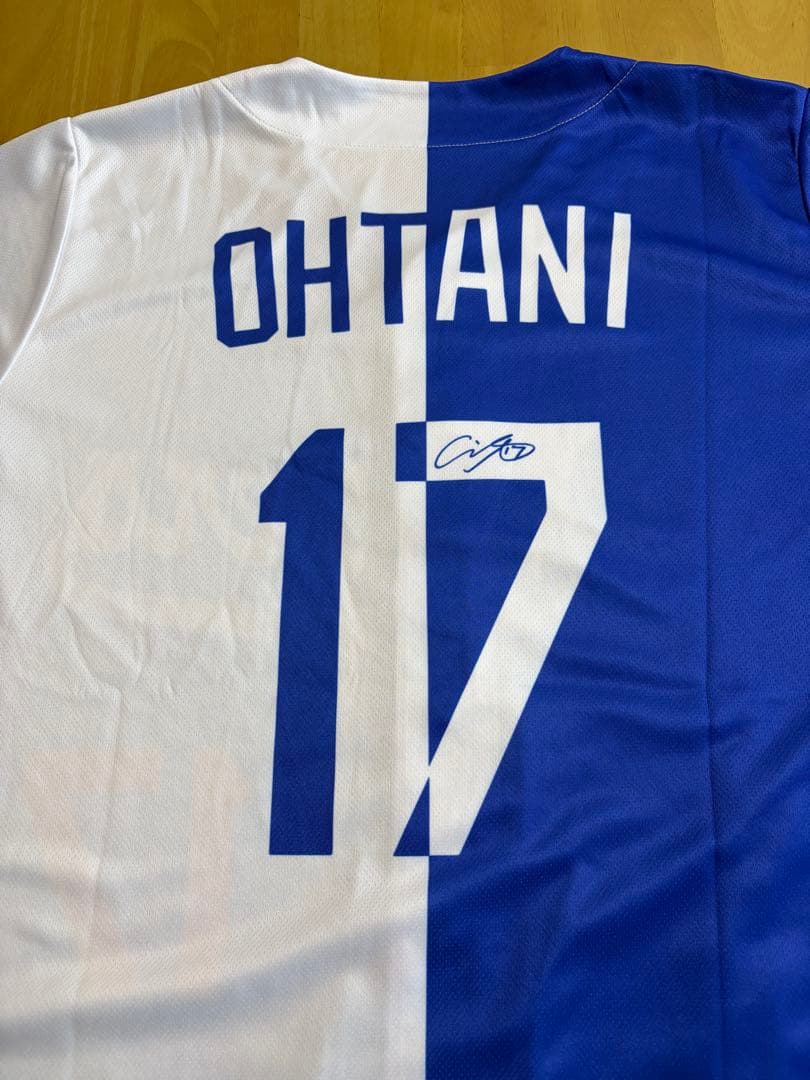 MLBドジャース 大谷翔平　 ミックスハーフサインプリント (非売品)