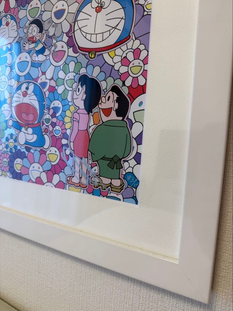 村上隆ドラえもん ポスターどこでもドアいろいろあるよ ed1000