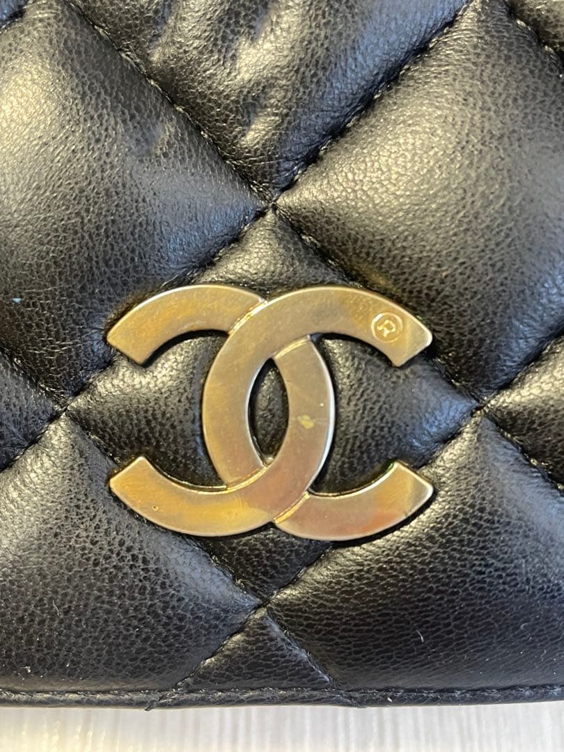 CHANEL キルティング ショルダーバッグ　マトラッセ チェーンショルダー