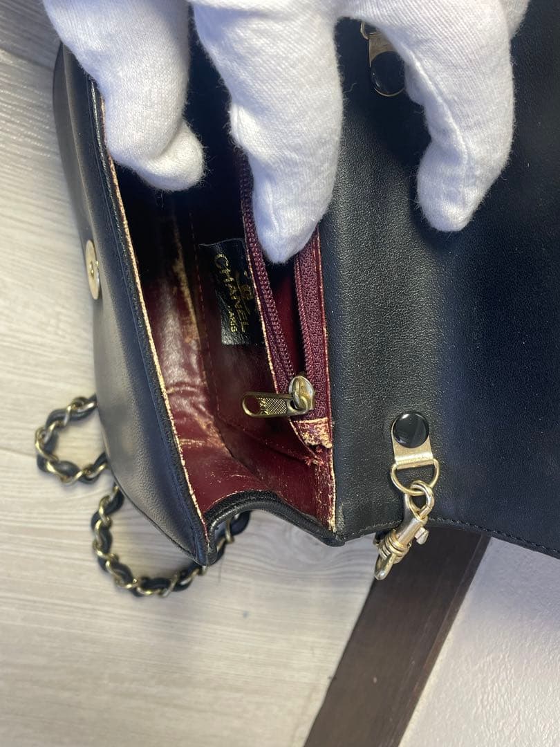 CHANEL キルティング ショルダーバッグ　マトラッセ チェーンショルダー