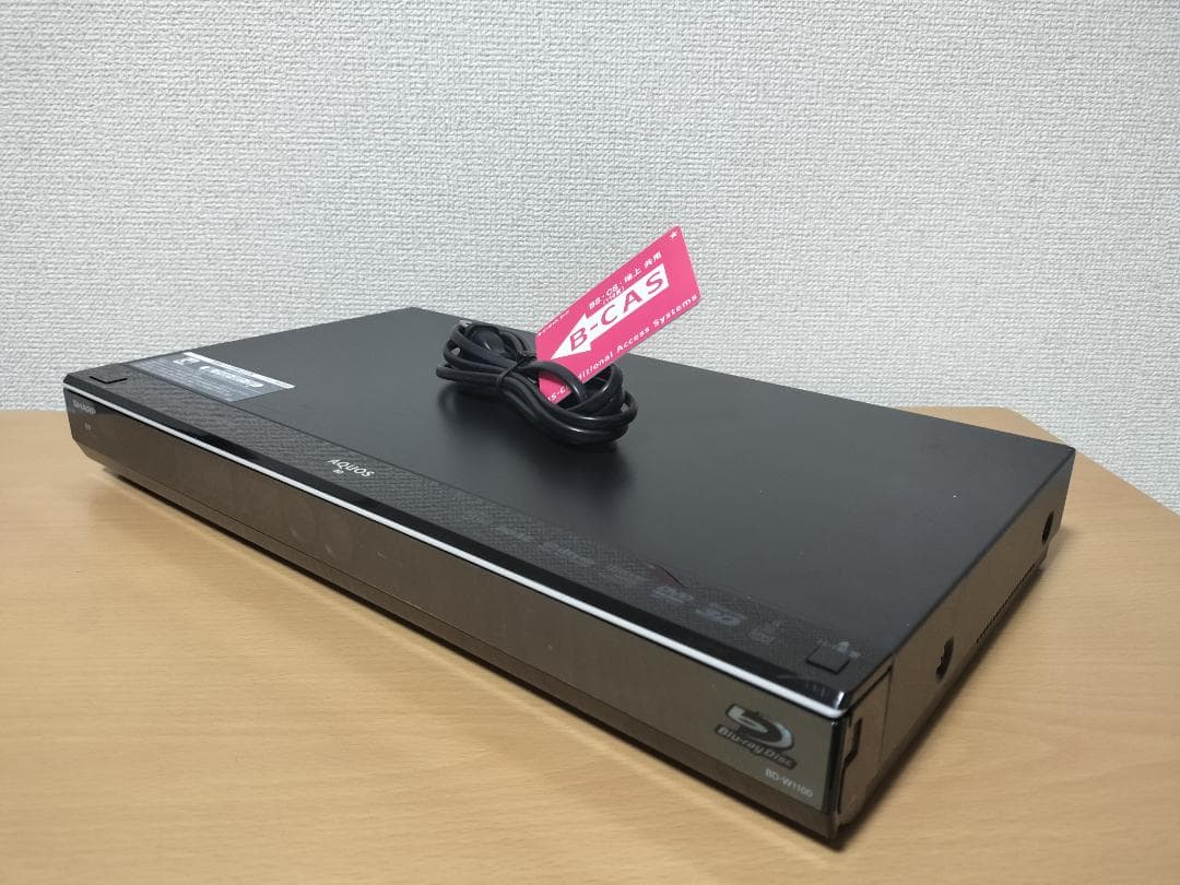 専用 シャープ ブルーレイレコーダー 「BD-W1100」 動作品