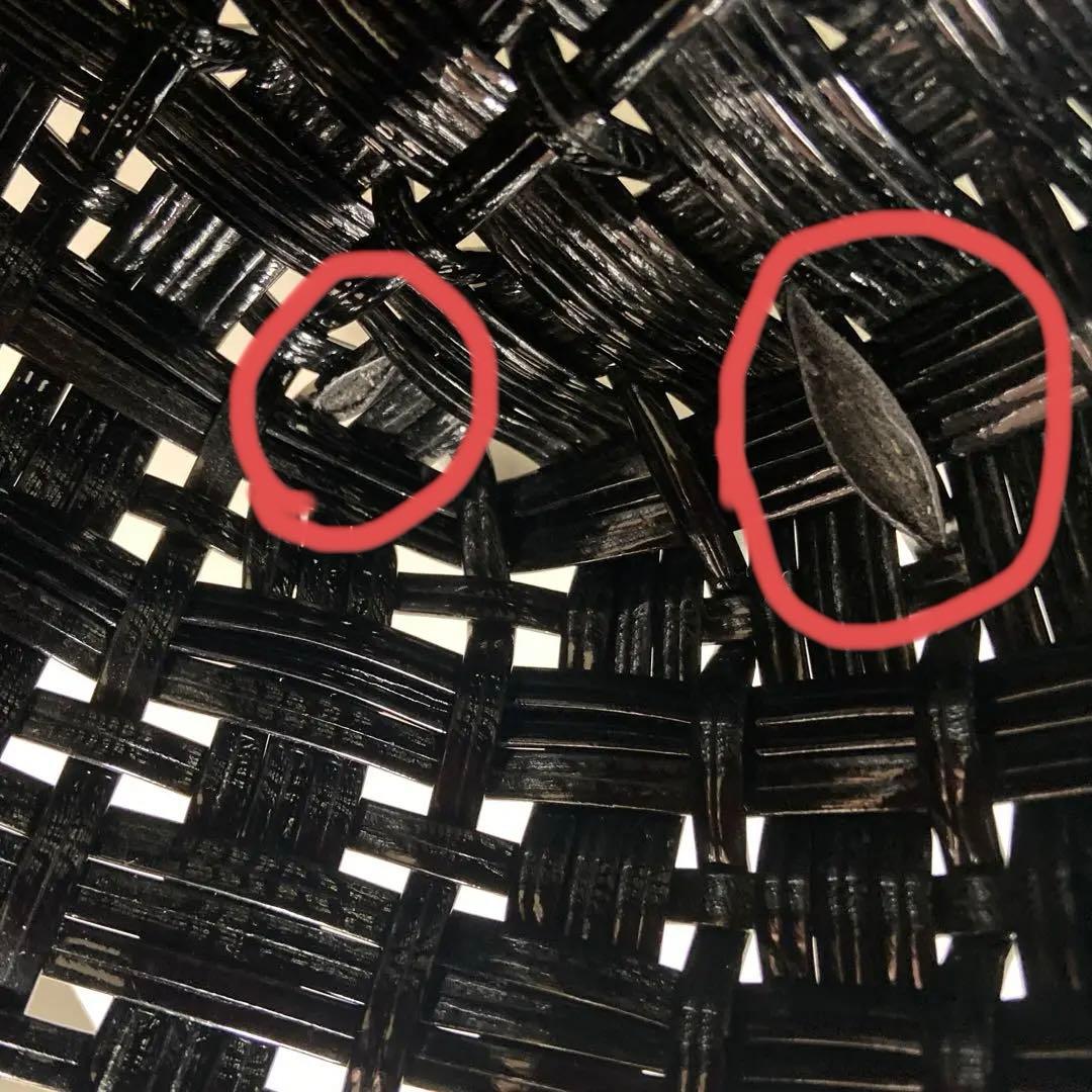 バレンシアガ　BISTRO XS ストラップ付きバスケット　ブラック