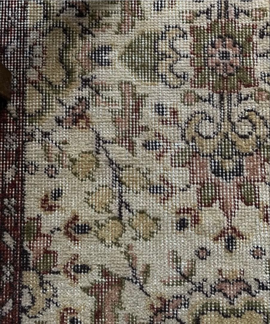 ヴィンテージオーバーダイラグ120×211アンティークラグ