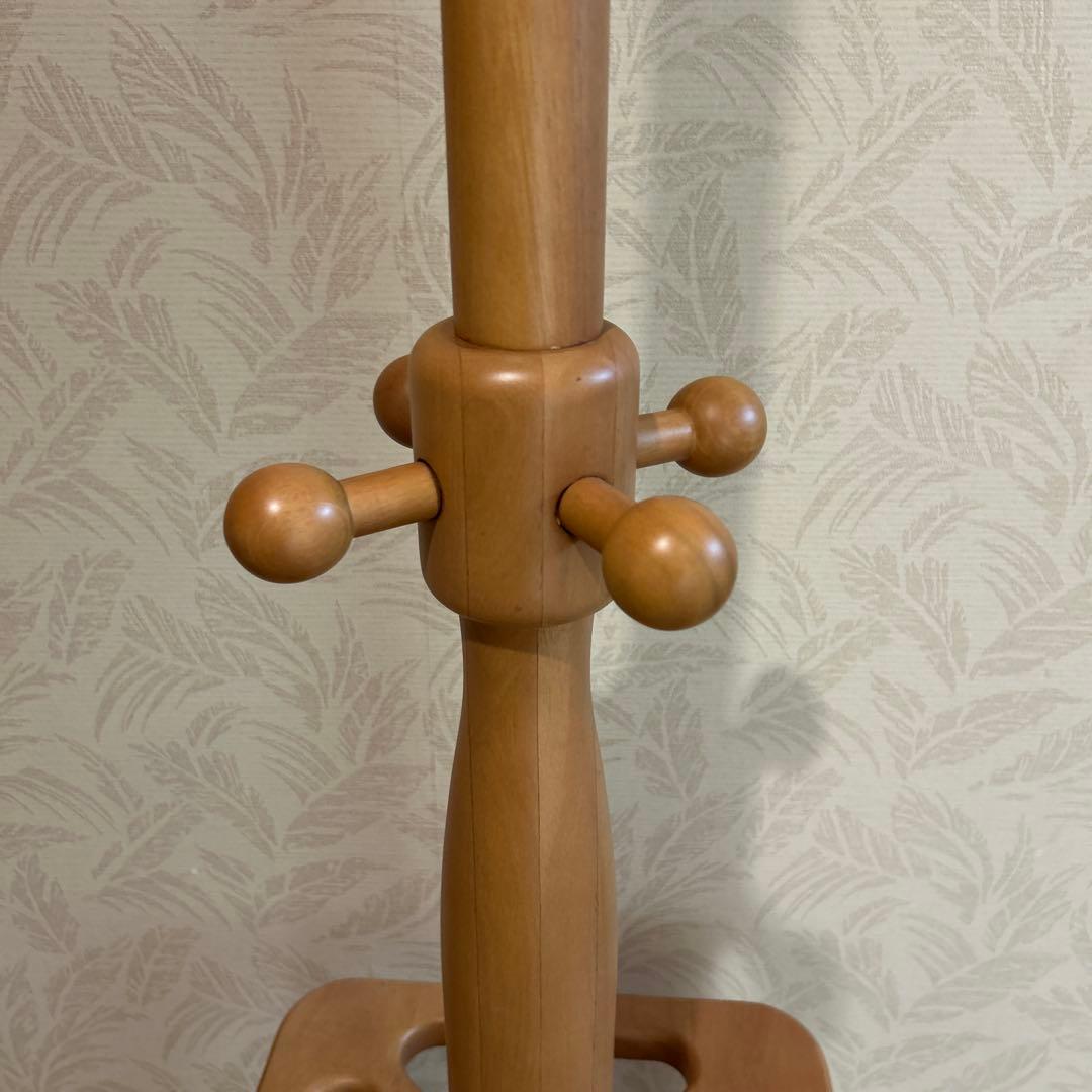 ポールハンガー コートハンガー 傘立て　インテリア 木製 北欧