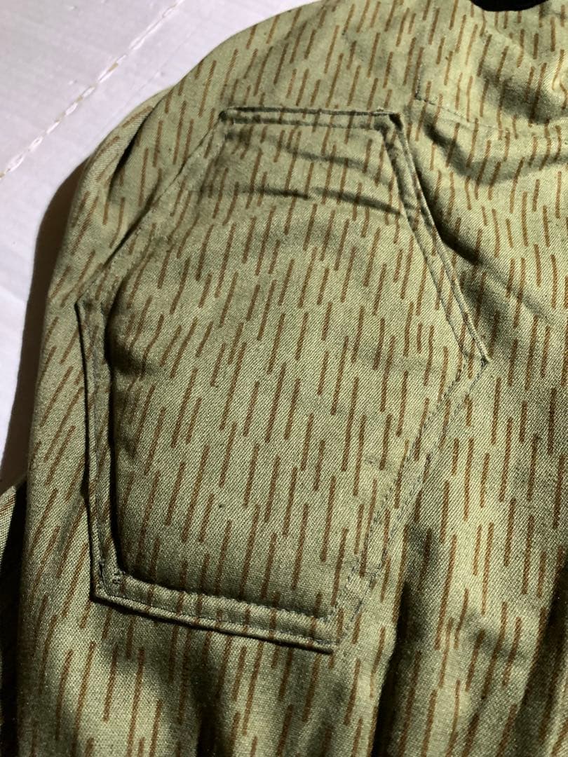 80S ヴィンテージ 東ドイツ 空挺部隊 ジャケット レインドロップ レインカモ