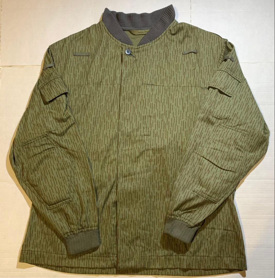 80S ヴィンテージ 東ドイツ 空挺部隊 ジャケット レインドロップ レインカモ
