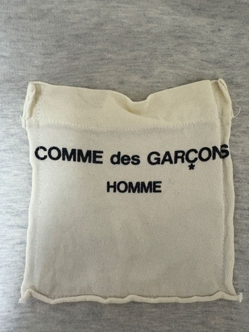 AD1993　田中オム　カットソー　ロゴプリントポケット　コムデギャルソンオム