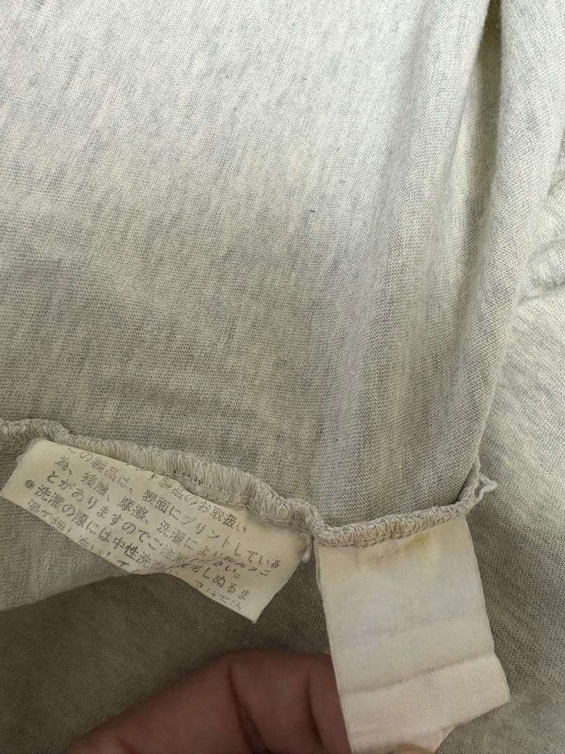 AD1993　田中オム　カットソー　ロゴプリントポケット　コムデギャルソンオム